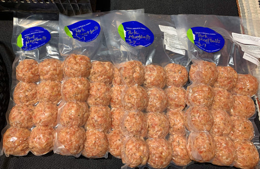 pork meatballs - 4 pack