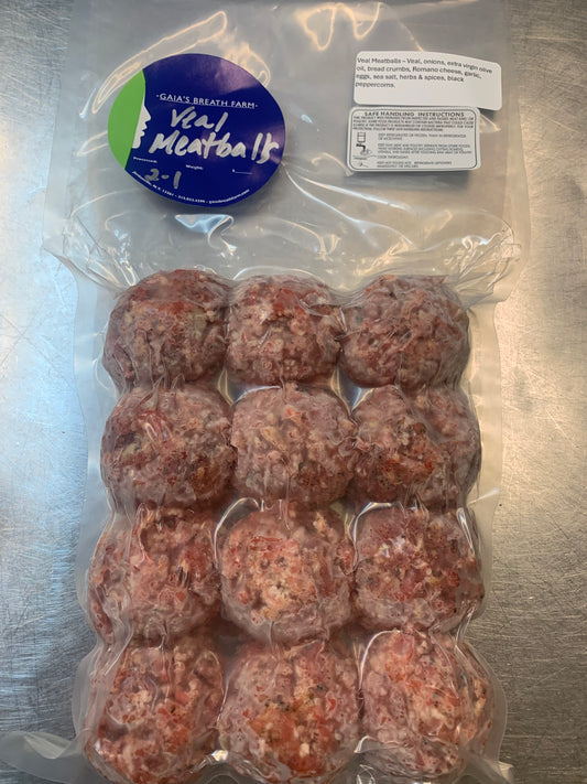 veal meatballs - 1 pack